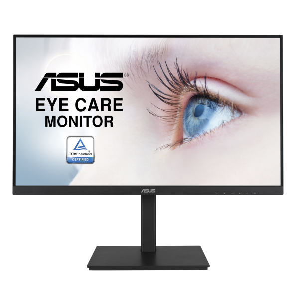 ASUS VA24DQSB Eye Care Monitor – 23.8", Full HD, IPS, Frameless, 75Hz, Adaptive-Sync, Low Blue Light, Flicker Free