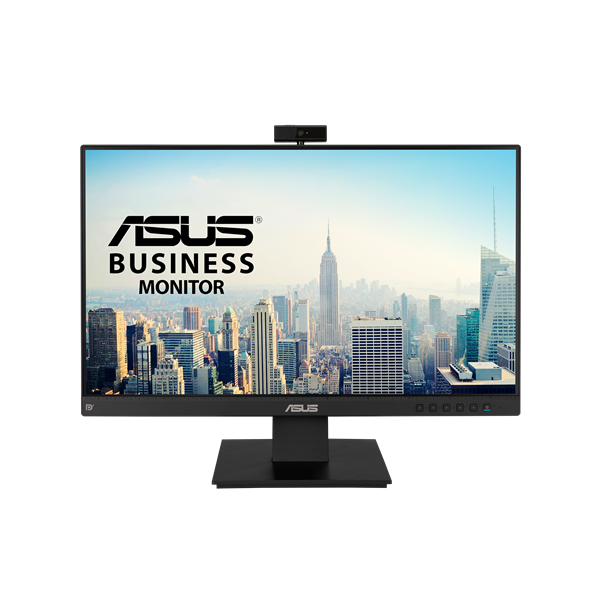 ASUS BE24EQK Business Monitor – 23.8",Full HD, IPS, Frameless, Full HD Webcam, Mic Array, Flicker free, Low Blue Light, HDMI