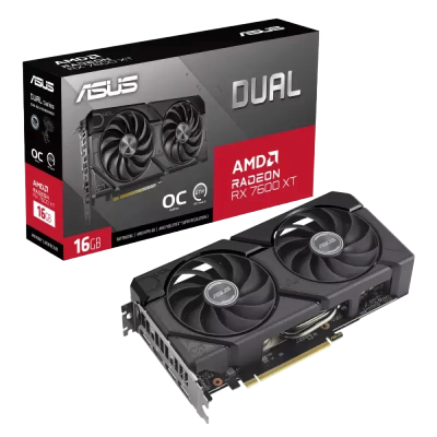 ASUS Dual Radeon™ RX 7600 XT Edição OC - UPTECHBOX