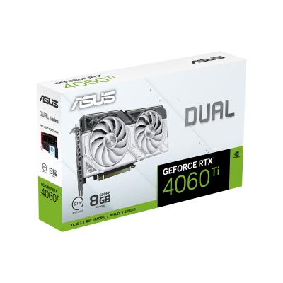 ASUS Dual GeForce RTX™ 4060 Ti Branco - UPTECHBOX