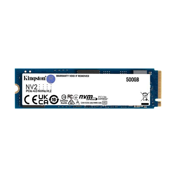 SSD M.2 2280 KINGSTON NV2 500GB 3D QLC NVME PCIE GEN 4.0X4