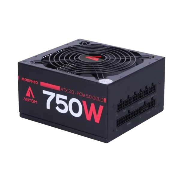 FONTE DE ALIMENTAÇÃO ABYSM MORPHEO ATX 750W 80+ GOLD FULL MODULAR