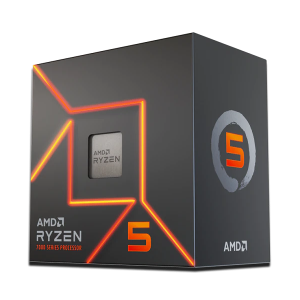 Processador CPU AMD Ryzen 5 7600 Até 5.2hz Hexa Core 38MB AM5 65W