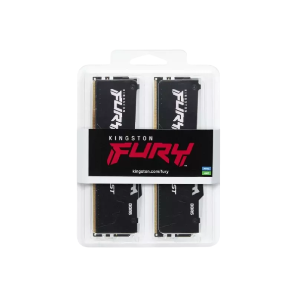 Kingston FURY Beast RGB XMP 64GB RAM 6000MT/s DDR5 CL40 DIMM (Kit of 2)