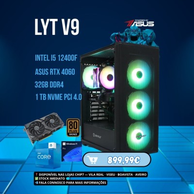 PC Gamer LYT V9 - Desempenho Superior com Intel Core i5 e RTX 4060, PC para Jogos Exigentes PC Gamer LYT V9 - Desempenho Superior com Intel Core i5 e RTX 4060, PC para Jogos Exigentes