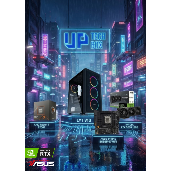 LYT V10 - Ryzen 7 8700F / RTX 5070 / 32GB RAM / 1TB SSD / WIDNOWS 11