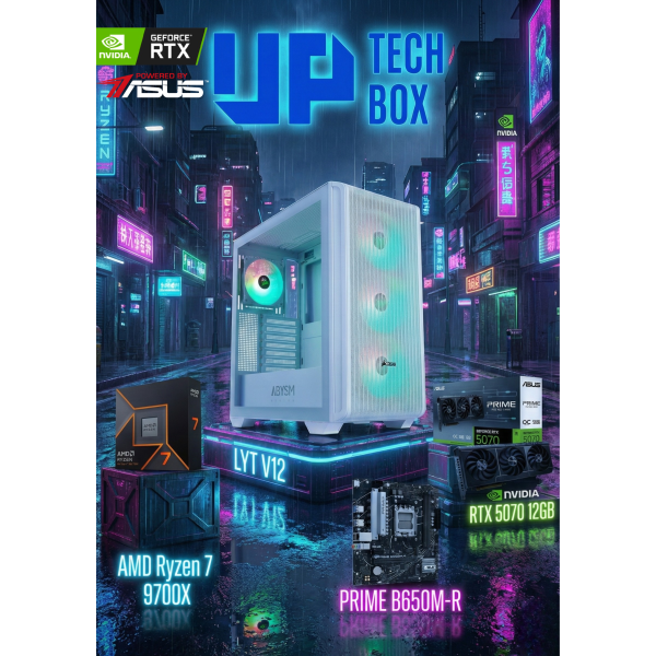 LYT V12 - Ryzen 7 9700X / RTX 5070 / 32GB RAM / 1TB SSD / WINDOWS 11