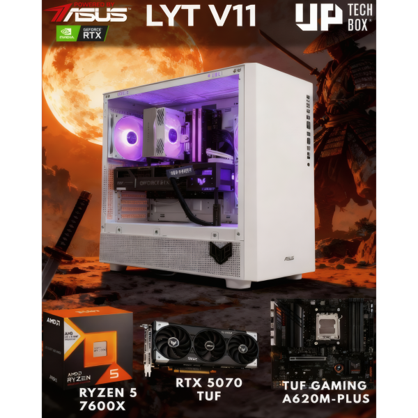LYT V11 - Ryzen 5 7600X / NVIDIA RTX 5070 / 32GB RAM / 1TB SSD / WINDOWS 11